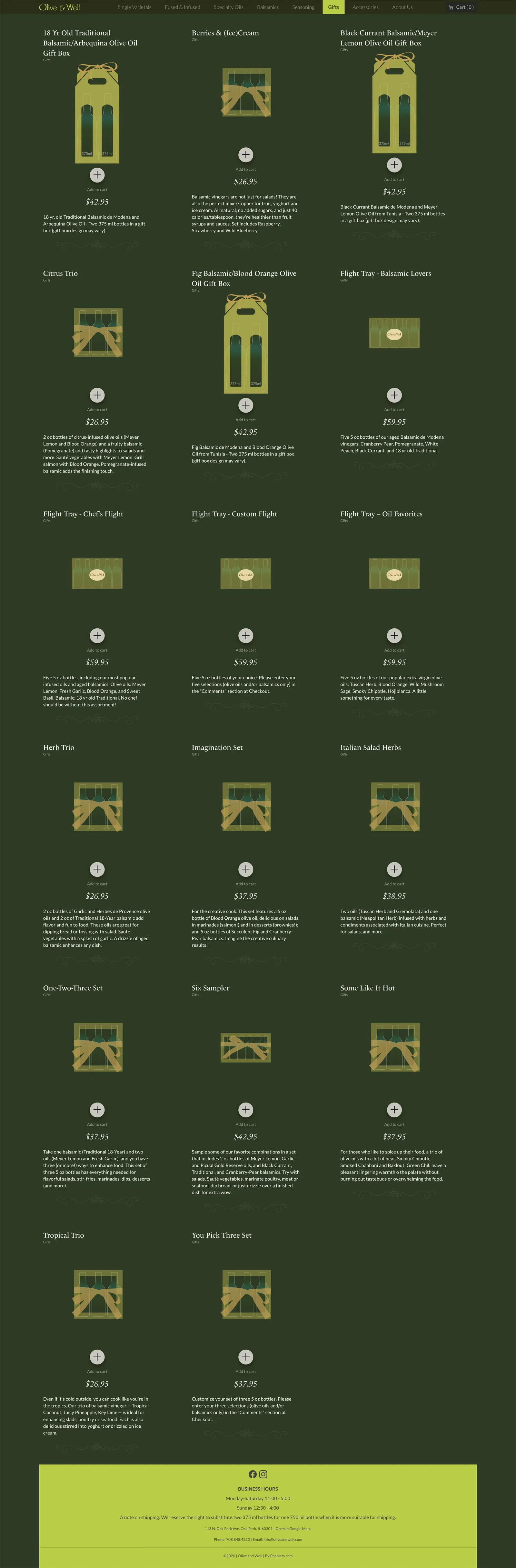 Olive & Well desktop 6
